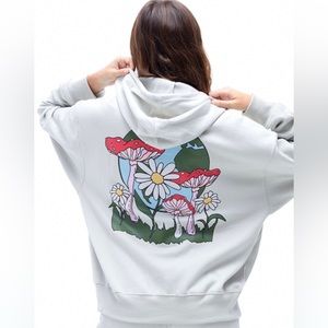Pacsun Eco Mother Earth Mushroom Zip Hoodie